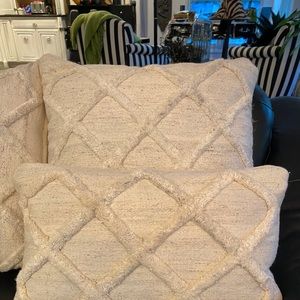 NWOT RESTORATION HARDWARE Square & lumbar Pillows